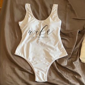 Wife of the Party bathing suit